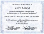 «Orthodontic treatment adn archwires»